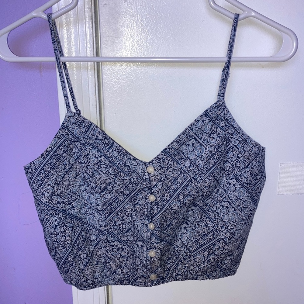 Cropped tank top